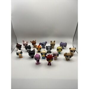 Authentic Littlest Pet Shop Bulk Lot of‎ 18 - Variety Pack Cats Dogs - See Pics